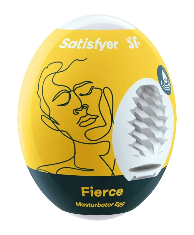 3 Pc Set Masturbator Egg – Fierce – Yellow