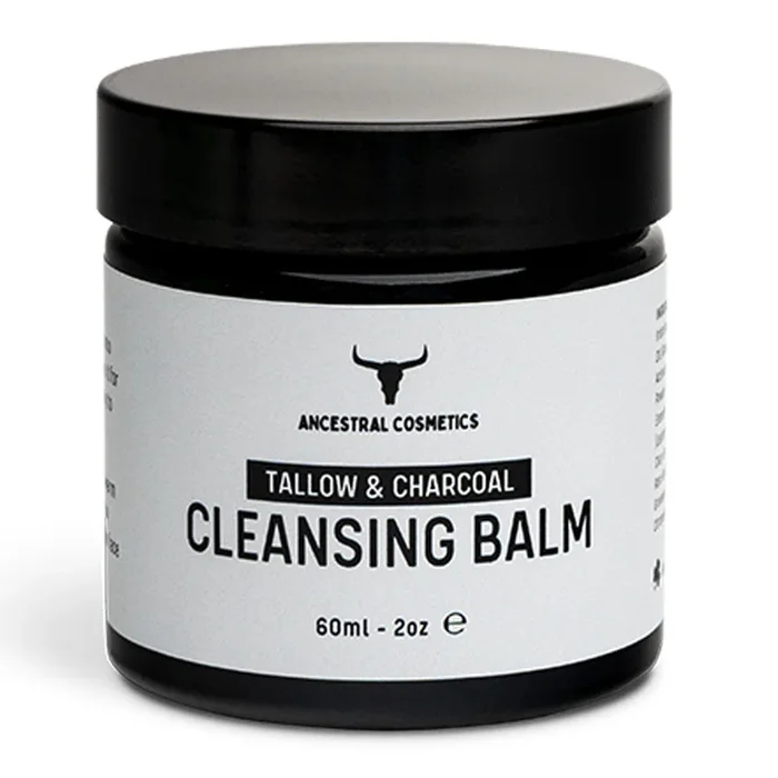 Ancestral Cosmetics Tallow and Charcoal Cleansing Balm