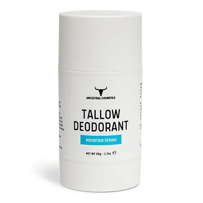 Ancestral Cosmetics Tallow Deodorant Mountain Spring