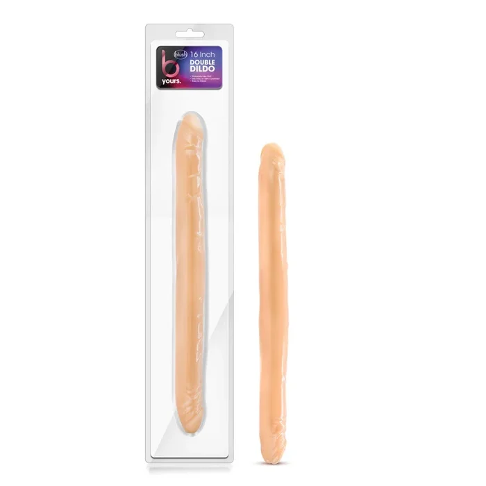 B Yours By Blush® | Beige 16-Inch Long Dildo