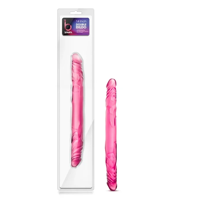 B Yours By Blush® | Pink 14-Inch Long Dildo