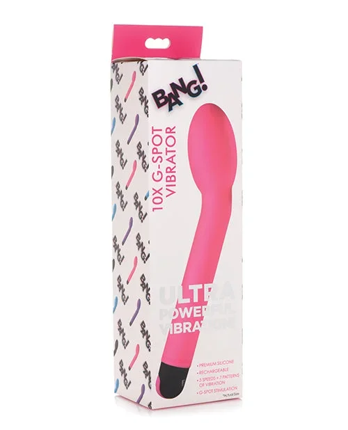 Bang! 10X G Spot Vibrator – Pink