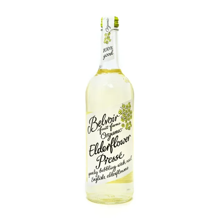 Belvoir Organic Sparkling Elderflower Presse