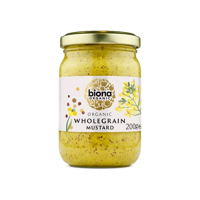 Biona Organic Wholegrain Mustard