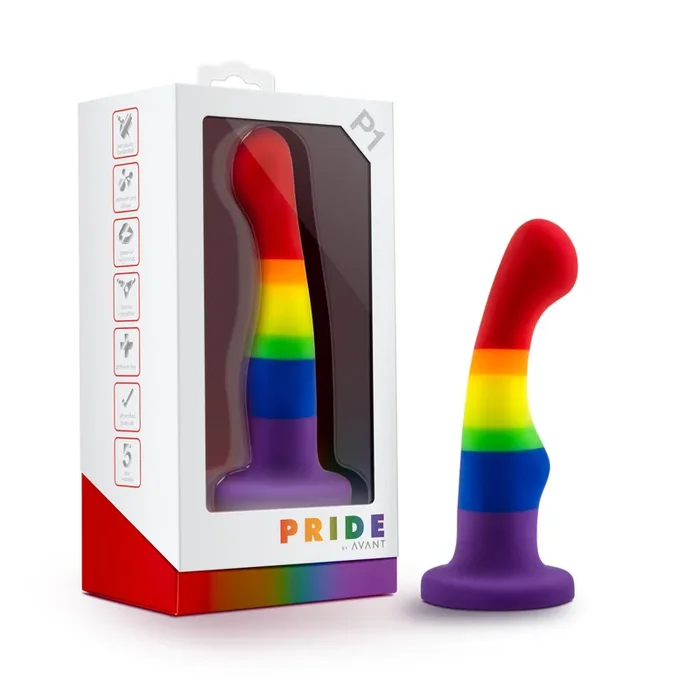 Blush Avant P1 Artisan 6-Zoll-G-Punkt-Dildo mit gebogenem Saugnapfsockel