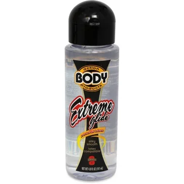 Body Action Extreme Glide Silicone Personal Lubricant 4.8 oz