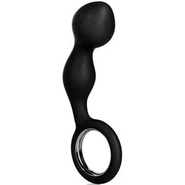 Booty Call Booty Exciter Silicone Butt Plug Black