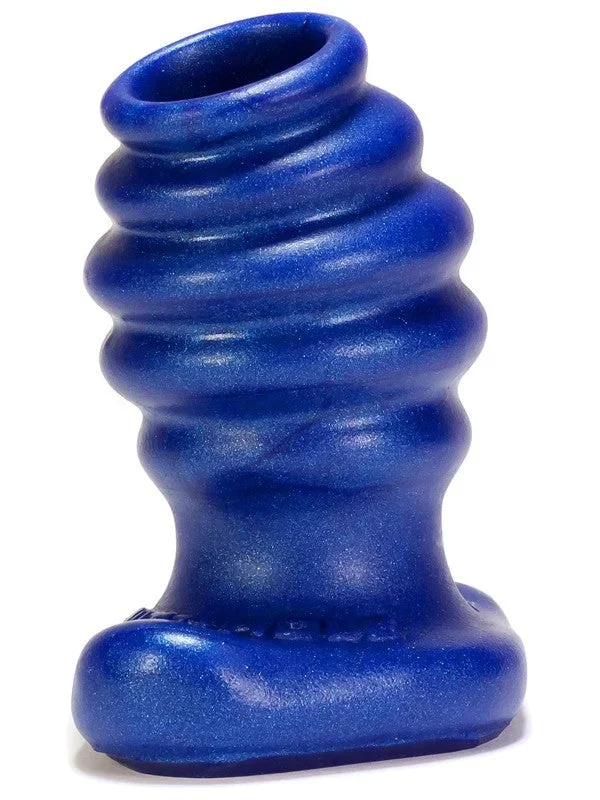 Butt-Hole Rippled Fuckplug 2 (Medium) Blueballs