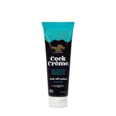 CalExotics Naughty Bits Cock Creme Jerk-Off Lotion Coconut Oil/Water-based Masturbation Cream 4 oz