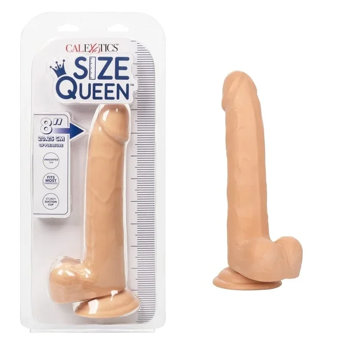 Calexotics Queen 8″ Dildo Ivory