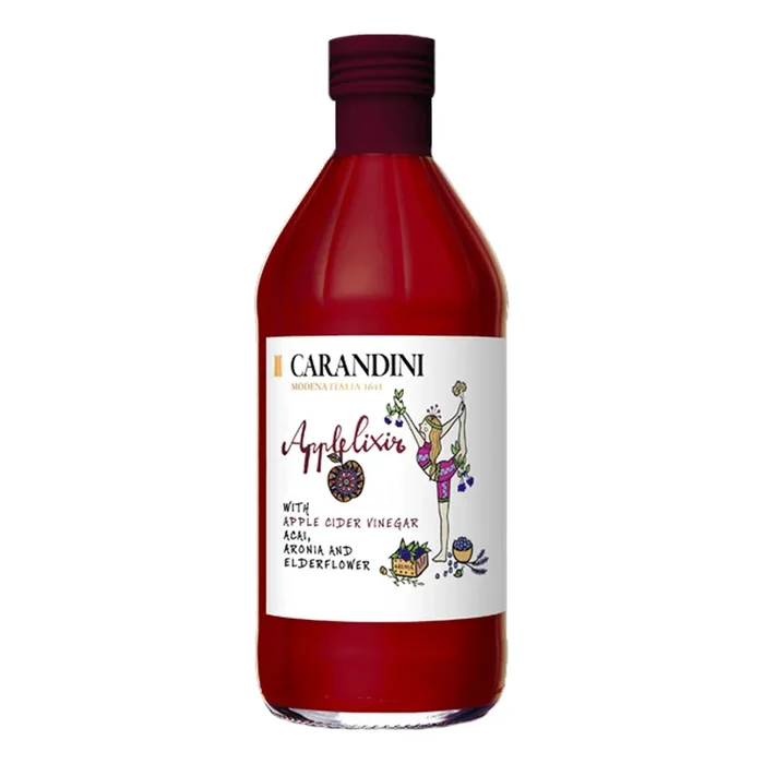 Carandini Applelixir with Apple Cider Vinegar, Acai, Aronia and Elderflowers