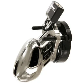 CB-X CB-6000S Male Chastity Device Chrome