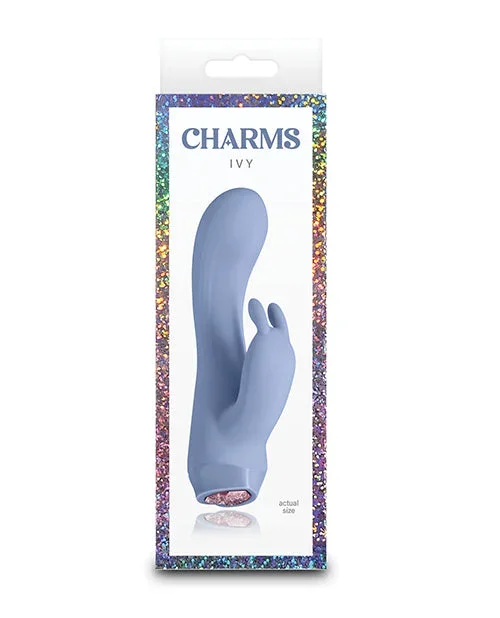 Charms Ivy Mini Rabbit Vibrator – Blue