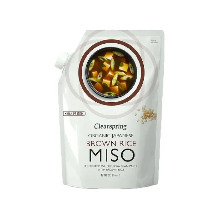 Clearspring Organic Japanese Brown Rice Miso Paste – Pasteurised
