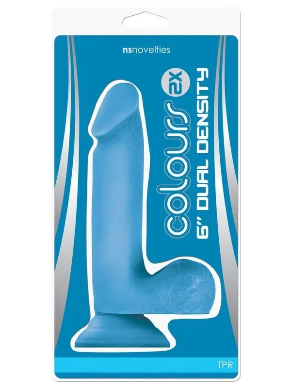 Colours 2X 6 in. Dual Density Blue