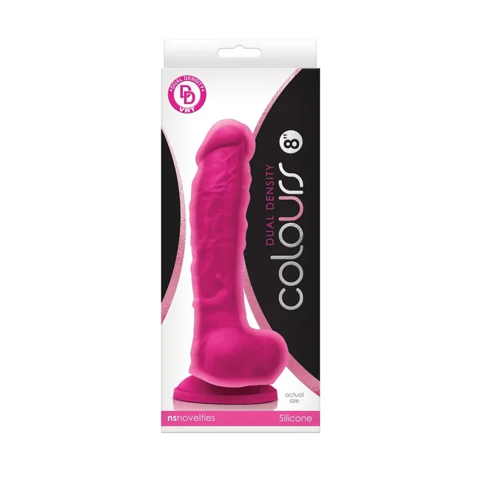Colours Dual Density 8 in. Pink