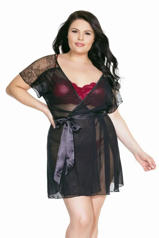 Coquette – 7067X – Robe – Black – OS/XL