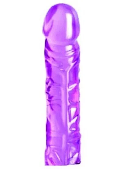 Crystal Jellies Classic Dong 8 in Purple