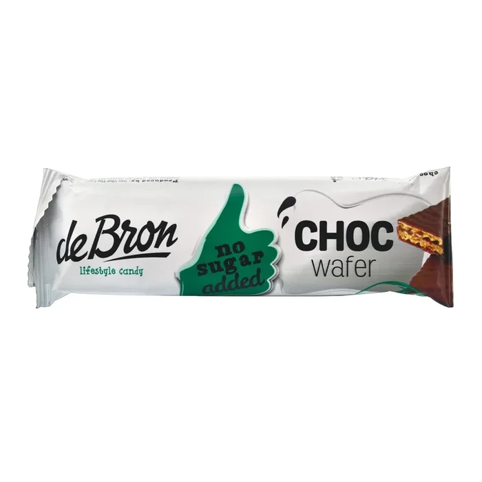 De Bron No Added Sugar Chocolate Wafer