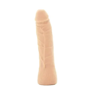 Doc Johnson Vac-U-Lock 7 inch Realistic Dual Density UltraSkyn Thin Dildo Vanilla