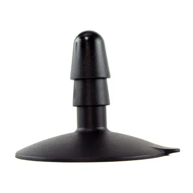 Doc Johnson Vac-U-Lock Platinum Edition Large Suction Cup Adapter Plug Black