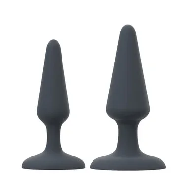 Dorcel Best Plug Starter Kit with Small & Medium Tapered Silicone Butt Plugs