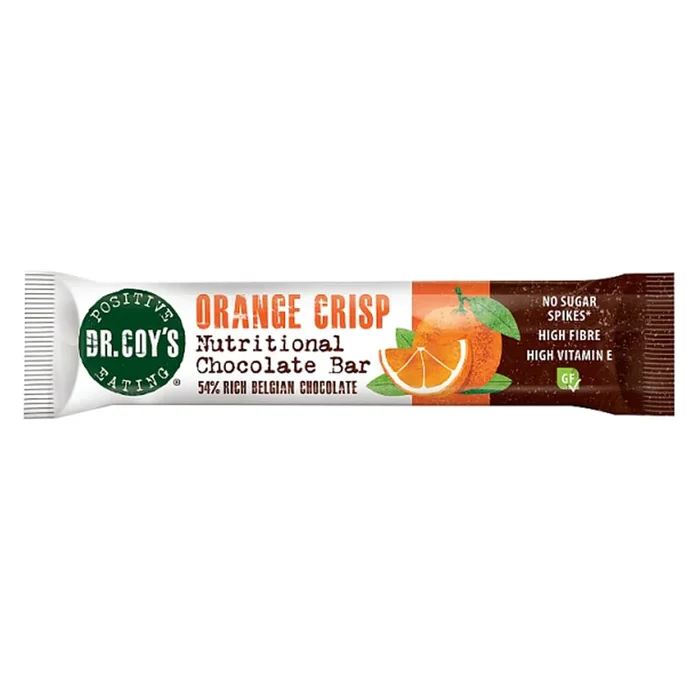 Dr Coy’s Orange Crisp Bar