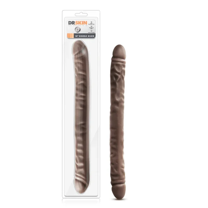 Dr. Skin By Blush® | Chocolate 18-Inch Long Dildo