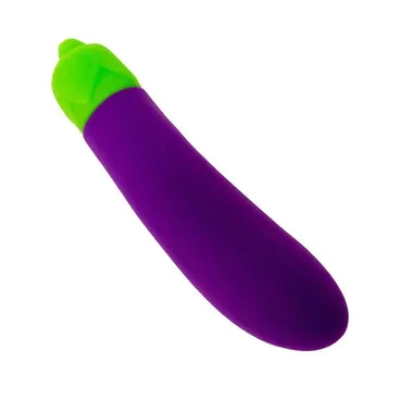 Emojibator Eggplant 10-function Silicone Bullet Emoji Vibrator