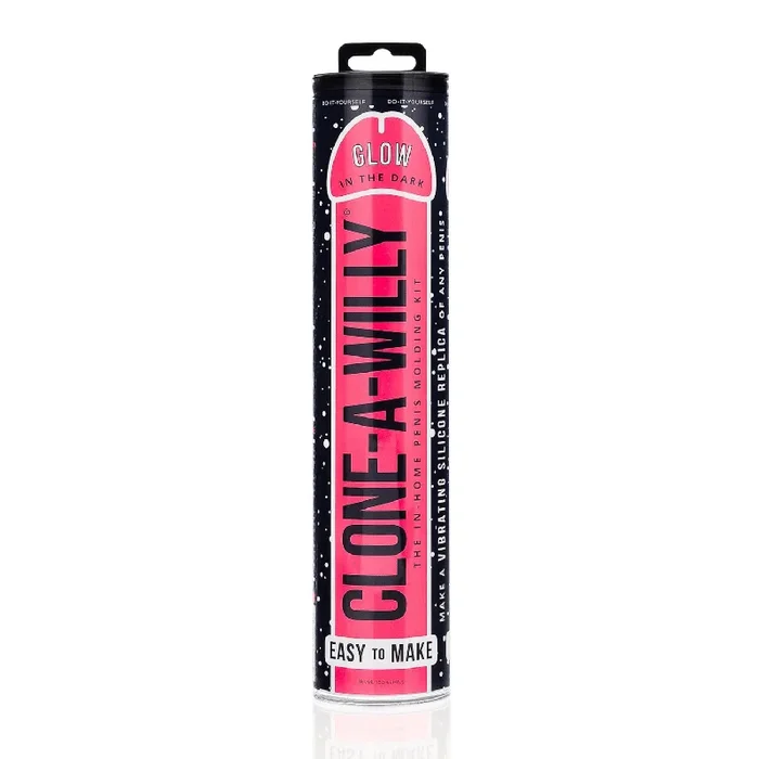 Empire Labs Vibrating Clone A Willy Glow In The Dark Pink