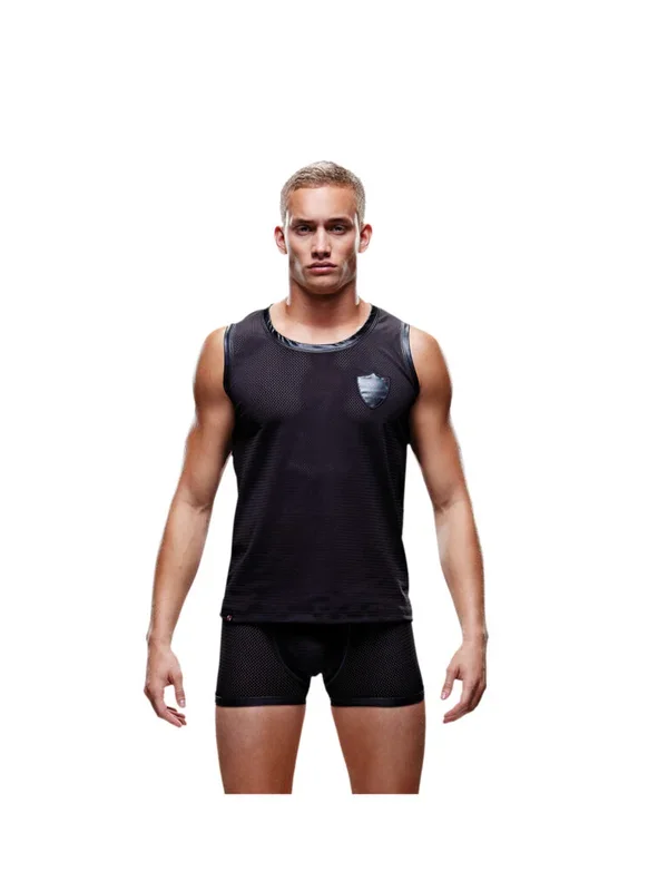 Envy Wetlook Athletic Tank M/L Black