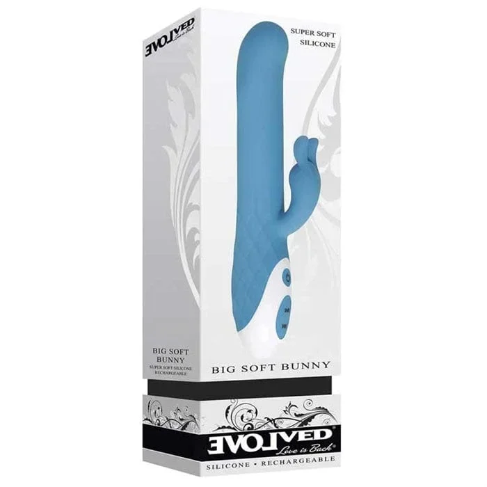 Evolved Big Soft Silicone Bunny Vibrator