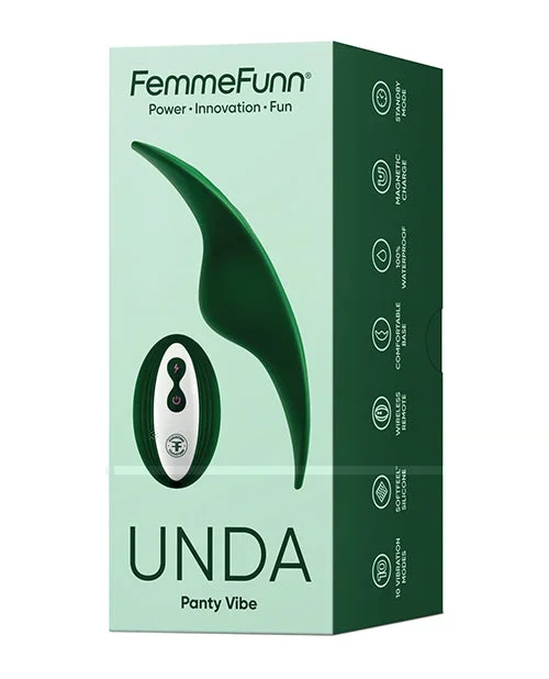 Femme Fun Unda Thin Panty Vibe – Dark Green