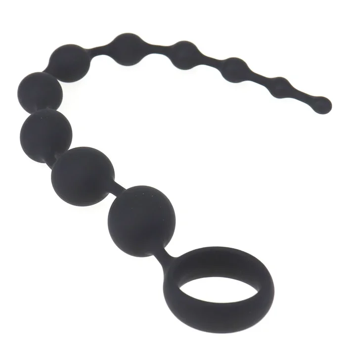 Flexible Silicone Anal Bead (BLACK)