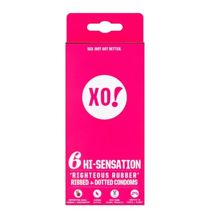 FLO XO! Hi-Sensation Condoms