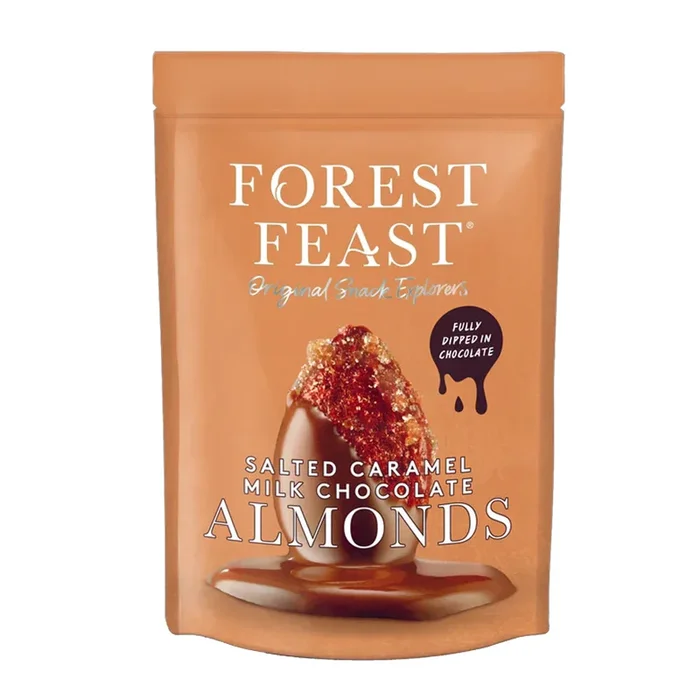 Forest Feast Salted Caramel Milk Chocolate Almonds