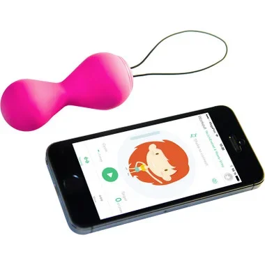 Fun Toys GBalls2 App-controlled Rechargeable Kegel Exercise Balls Petal Rose