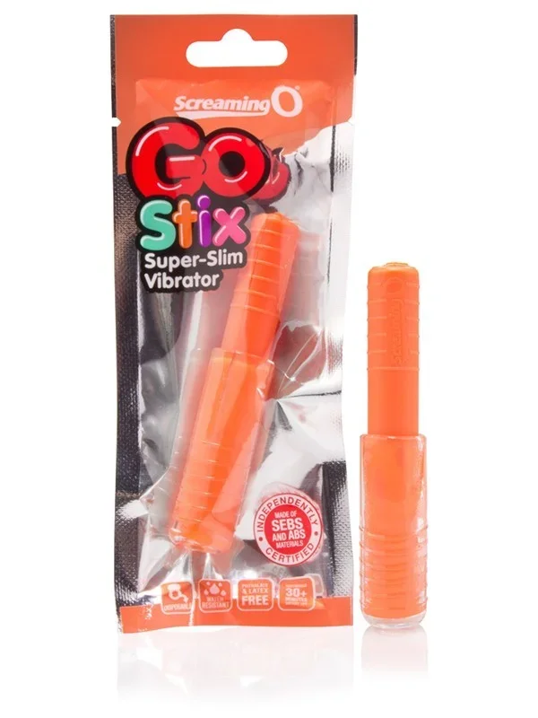 GO Stix Super-Slim Vibe Tangerine (12 pack)