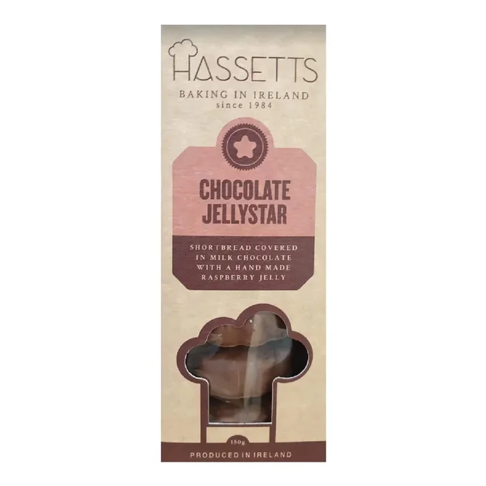 Hassetts Chocolate Jellystar Shortbread