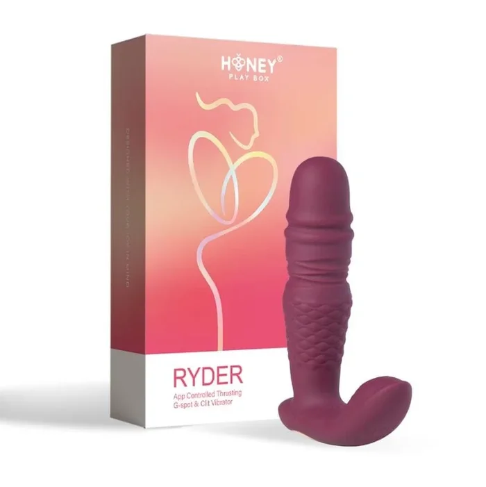 Honey Play Box Ryder App-Controlled Thrusting G-spot & Clit Vibrator