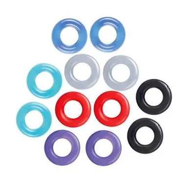 Icon Brands The 9’s Baller’s Dozen Stretchy Cock Rings 12-pack