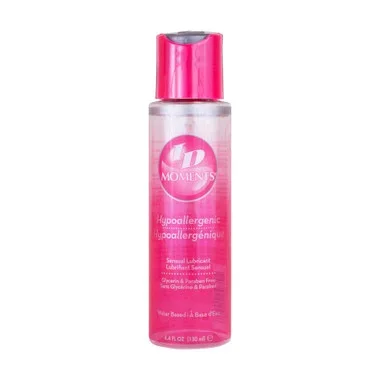 ID Moments Paraben-Free & Glycerin-Free Hypoallergenic Water-based Personal Lubricant 4.4 oz
