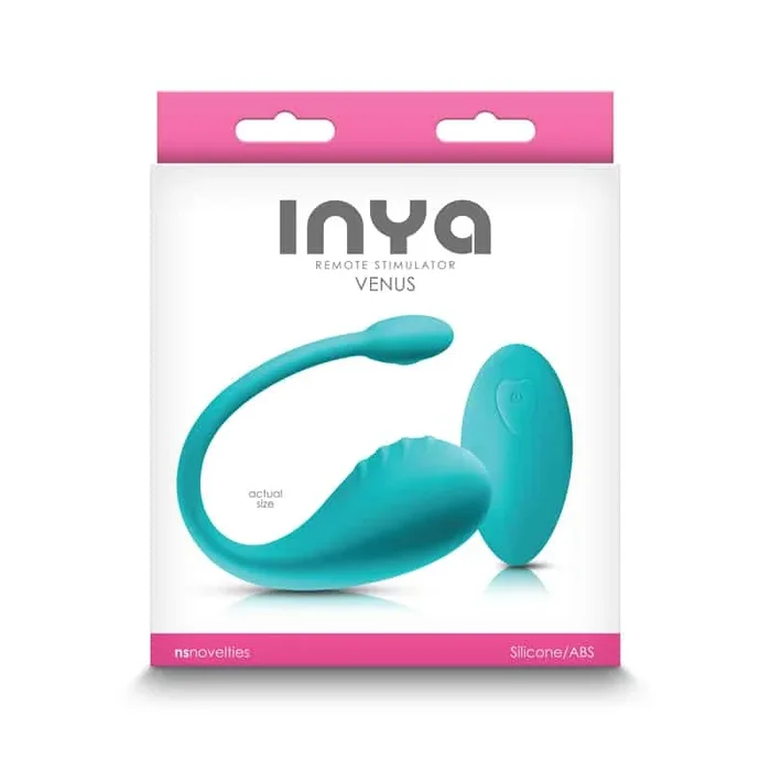INYA Venus – Teal – Teal USB Rechargeable Stimulator with Remote