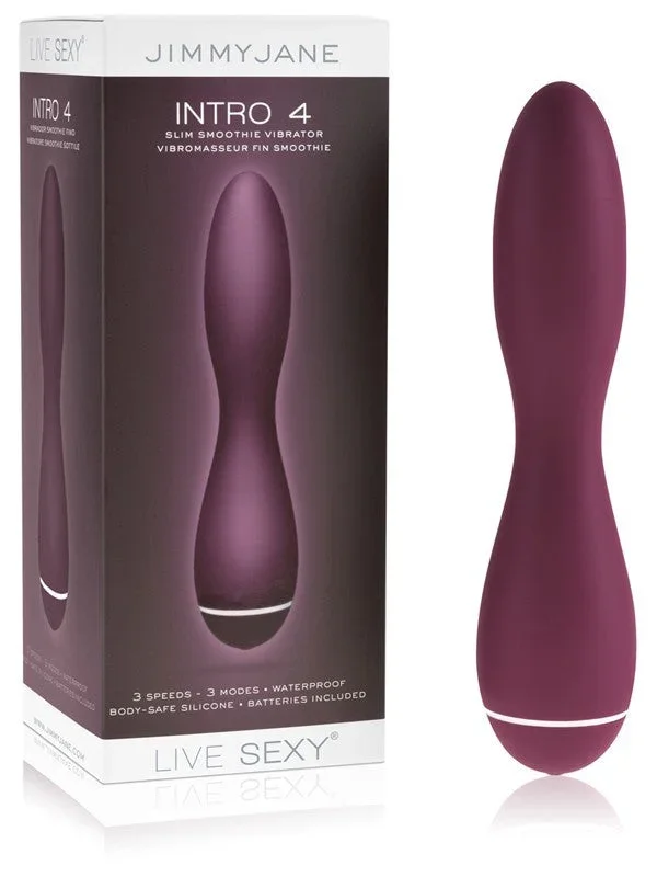 Jimmyjane INTRO 4 Smoothie Vibrator Plum