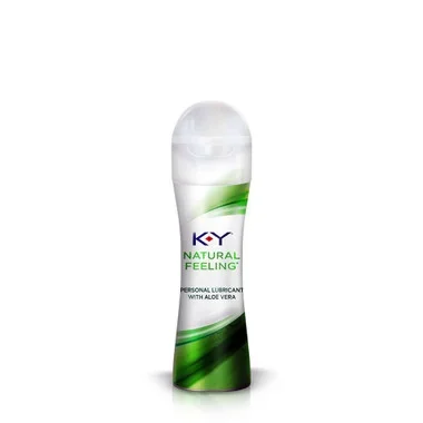 K-Y Natural Feeling Water-based Personal Lube with Aloe Vera 1.69 oz