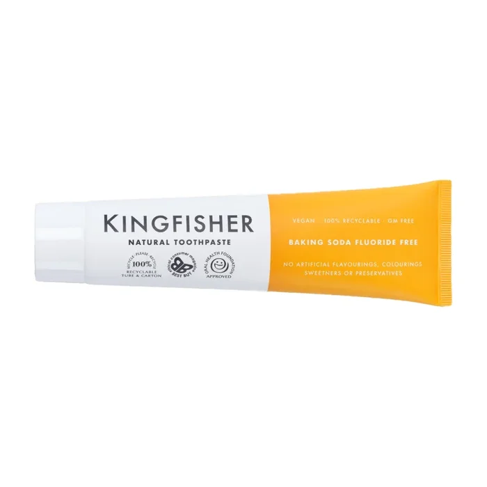 Kingfisher Baking Soda Fluoride Free Toothpaste