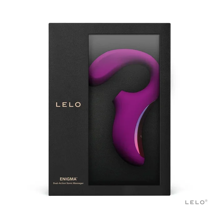 LELO Enigma Dual Sonic Massager – Deep Rose