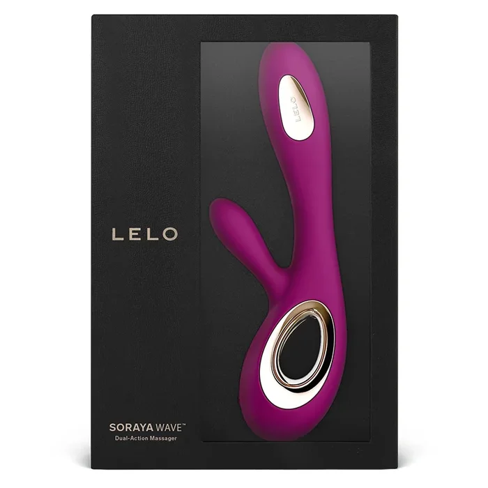 LELO SORAYA WAVE™ – Cerise Luxury Rabbit Vibrator with WaveMotion™ Technology