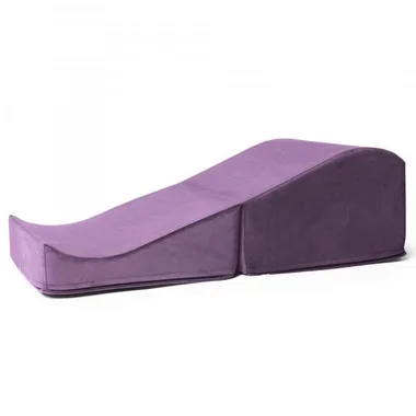 Liberator Flip Ramp Position Pillow Velvish Aubergine