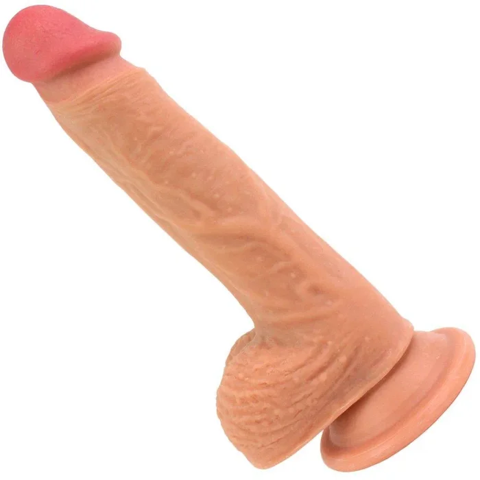 Lifelike 8.5 Inch Silicone Dong – Incredible G-Spot Stimulation!